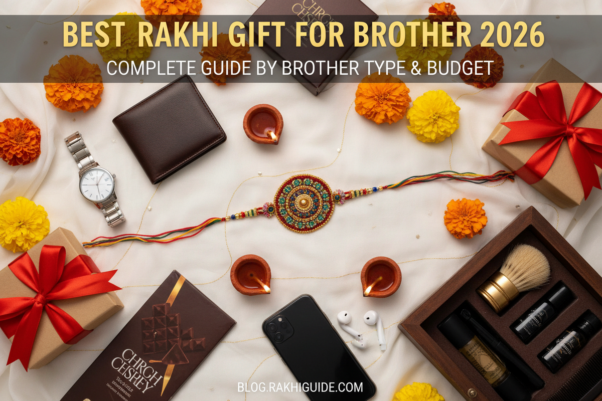 Best Rakhi Gift for Brother 2026 - Complete Guide by Brother Type & Budget