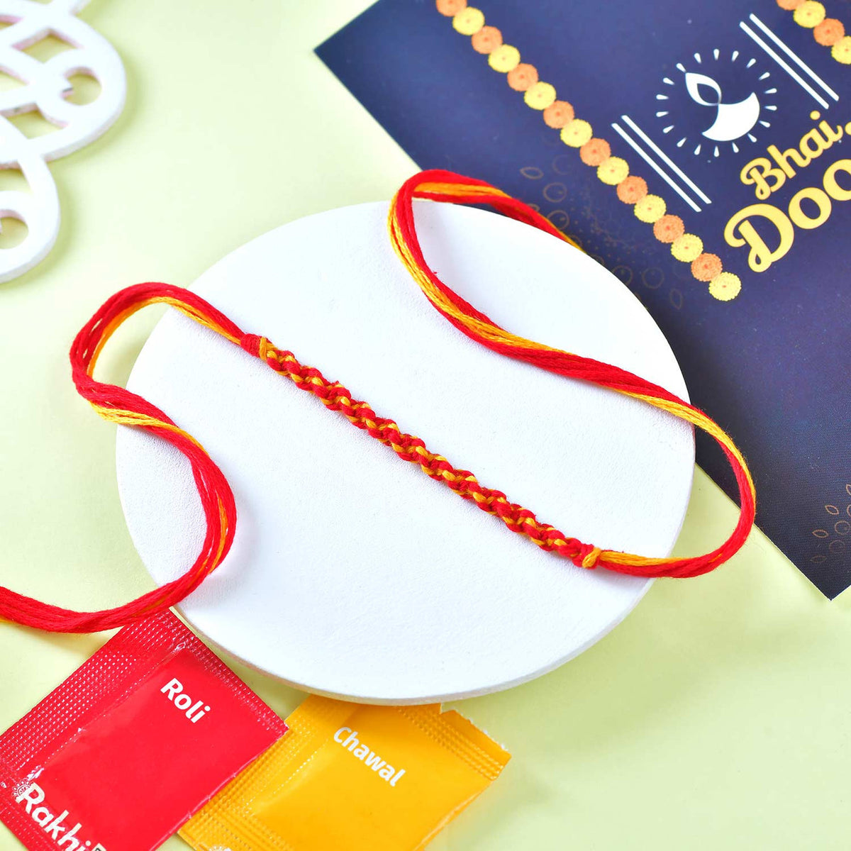 Bhaidooj Dhaga & Chocolate Gift Set