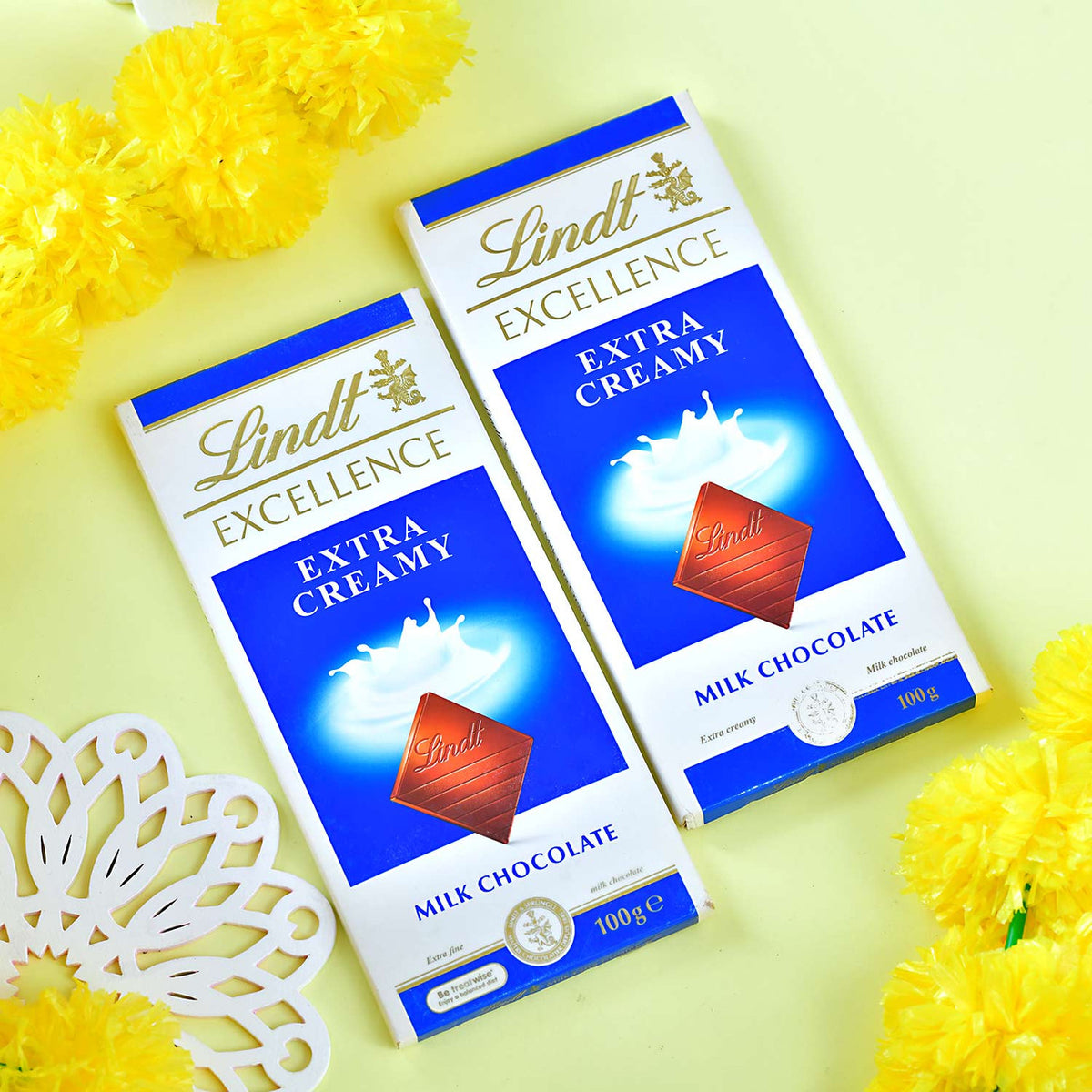 Bhaidooj Kalava with Lindt Extra Creamy Chocolate