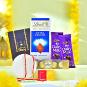 Bhai Dooj Kalava with Assorted Chocolate Gift Set