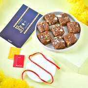 Bhaidooj Dhaga & Dodha Burfi Gift Set