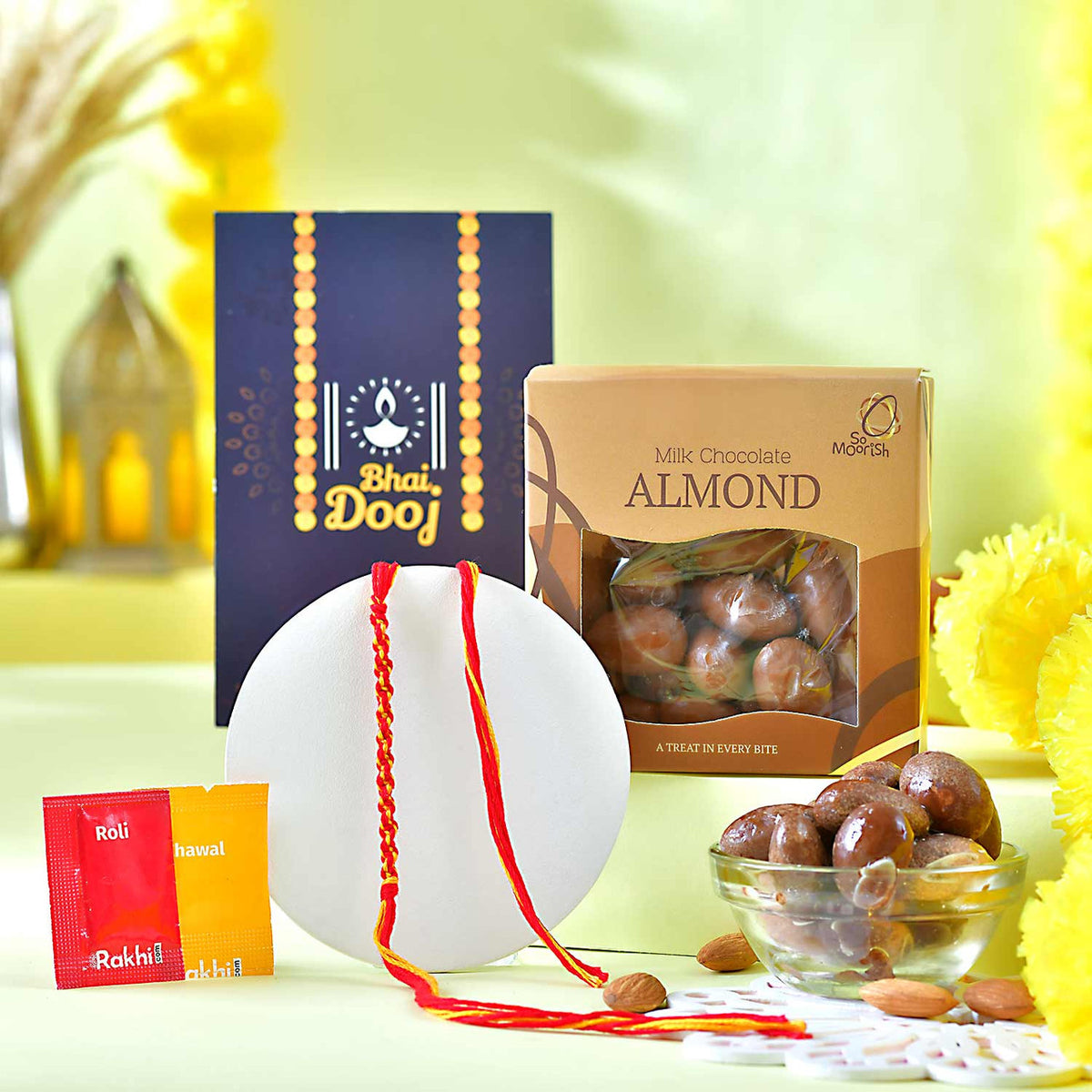 Bhaidooj Dhaga & Chocolate Gift Set