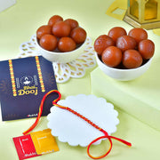 Bhaidooj Dhaga & Gulab Jamun Gift Set