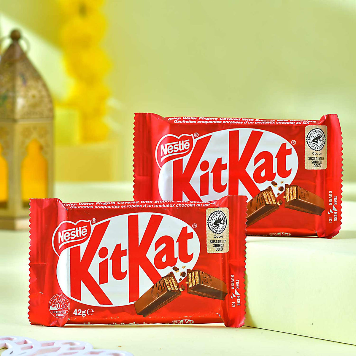 Bhai Dooj Thread with KitKat Chocolates