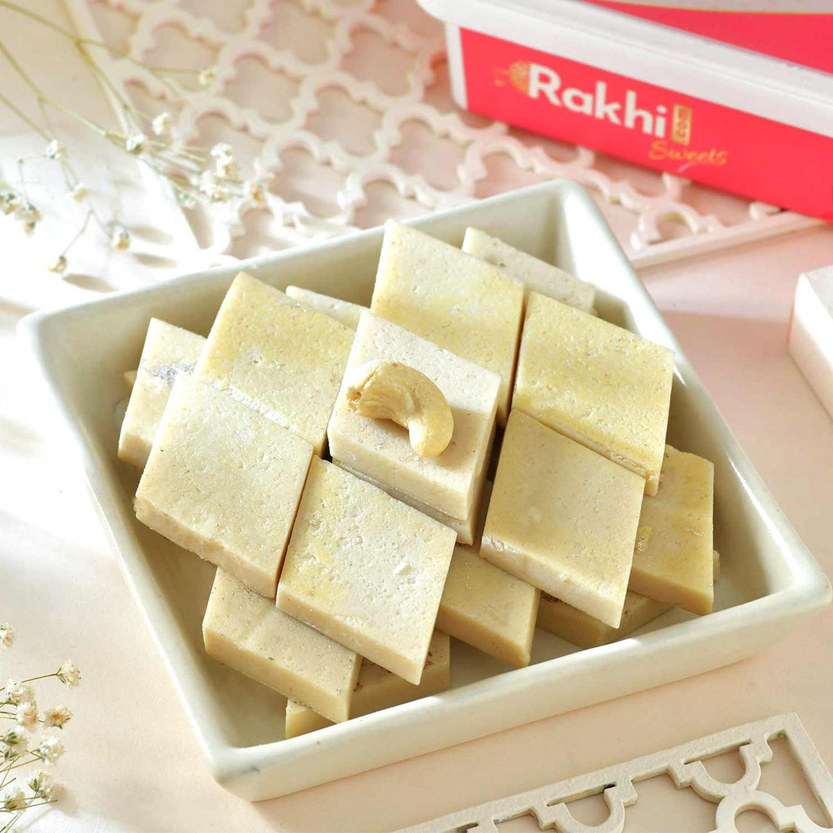 Premium Kaju Katli Sweet Box- 400g