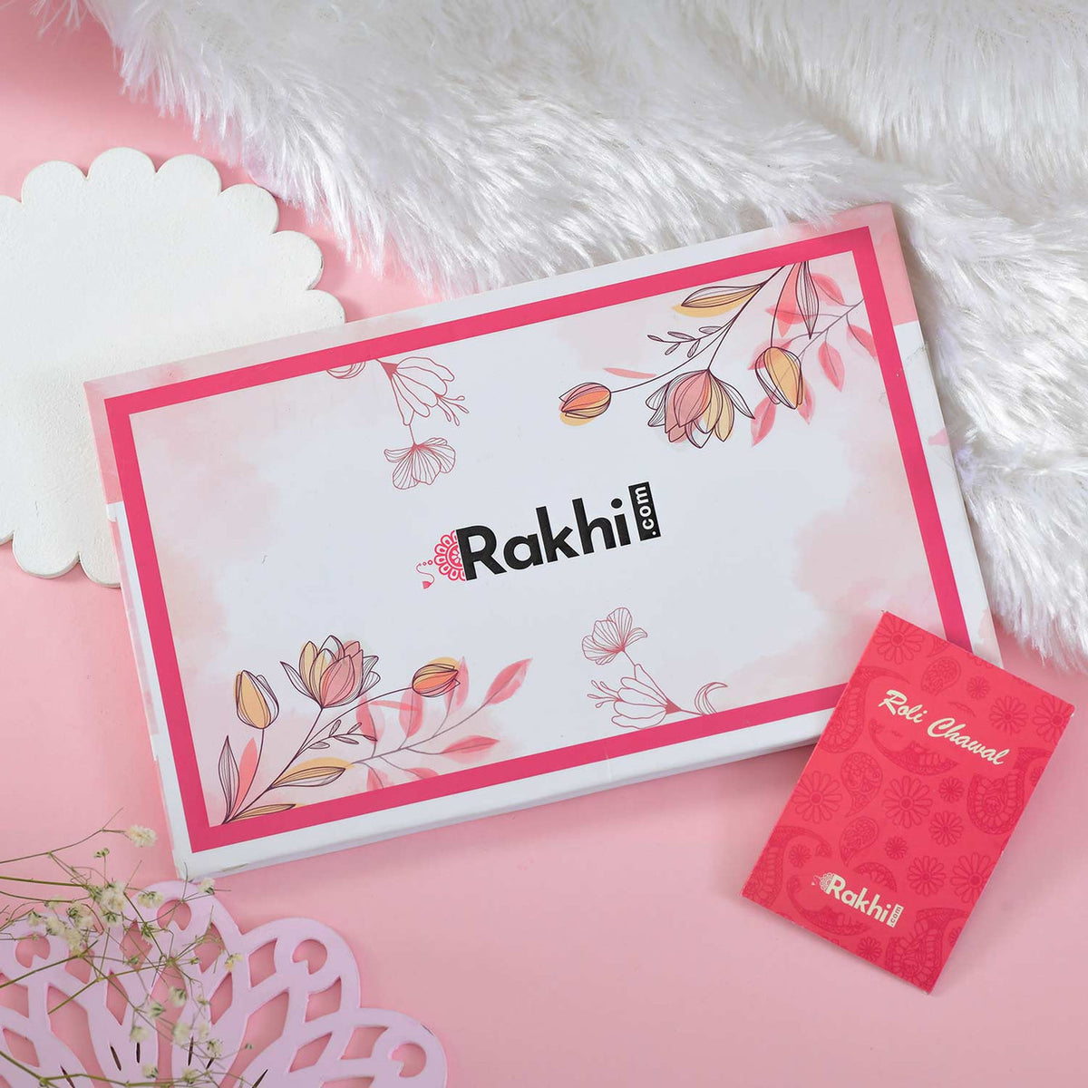 Elegant Beaded Thread Rakhi Combo