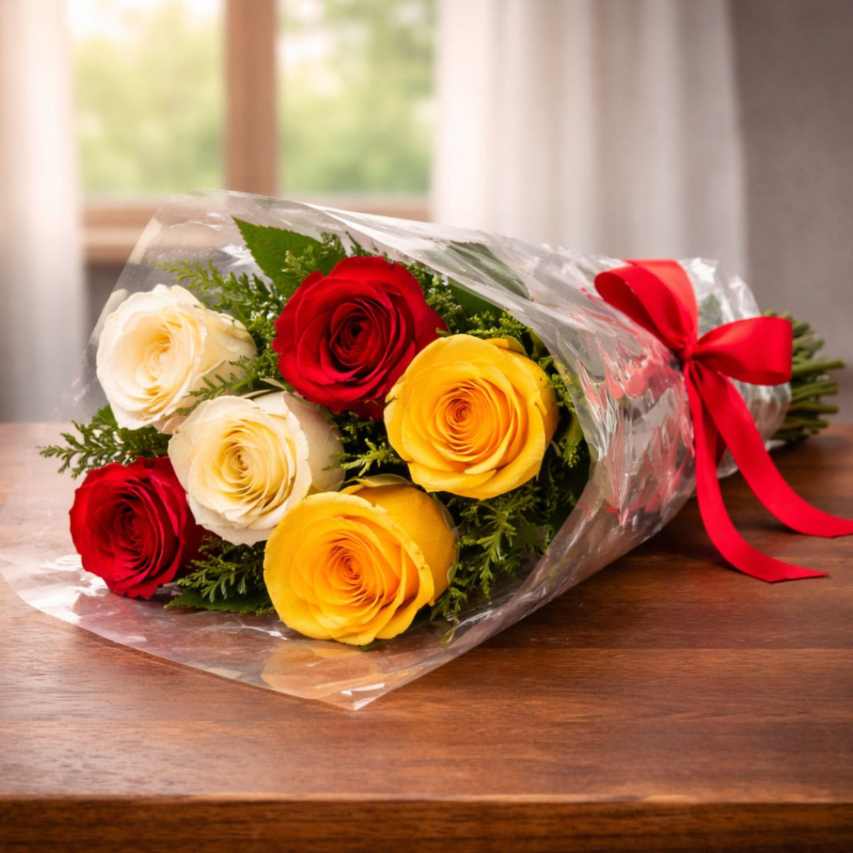 Elegant Mixed Rose Bouquet