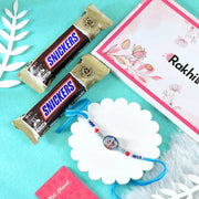 Divine Bhai Rakhi With Snickers Chocolate