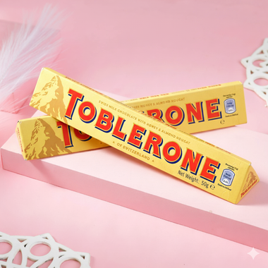 Set of 2 Bhai Rakhi with Toblerone Chocolates