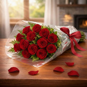 Classic 12 Red Rose Bouquet