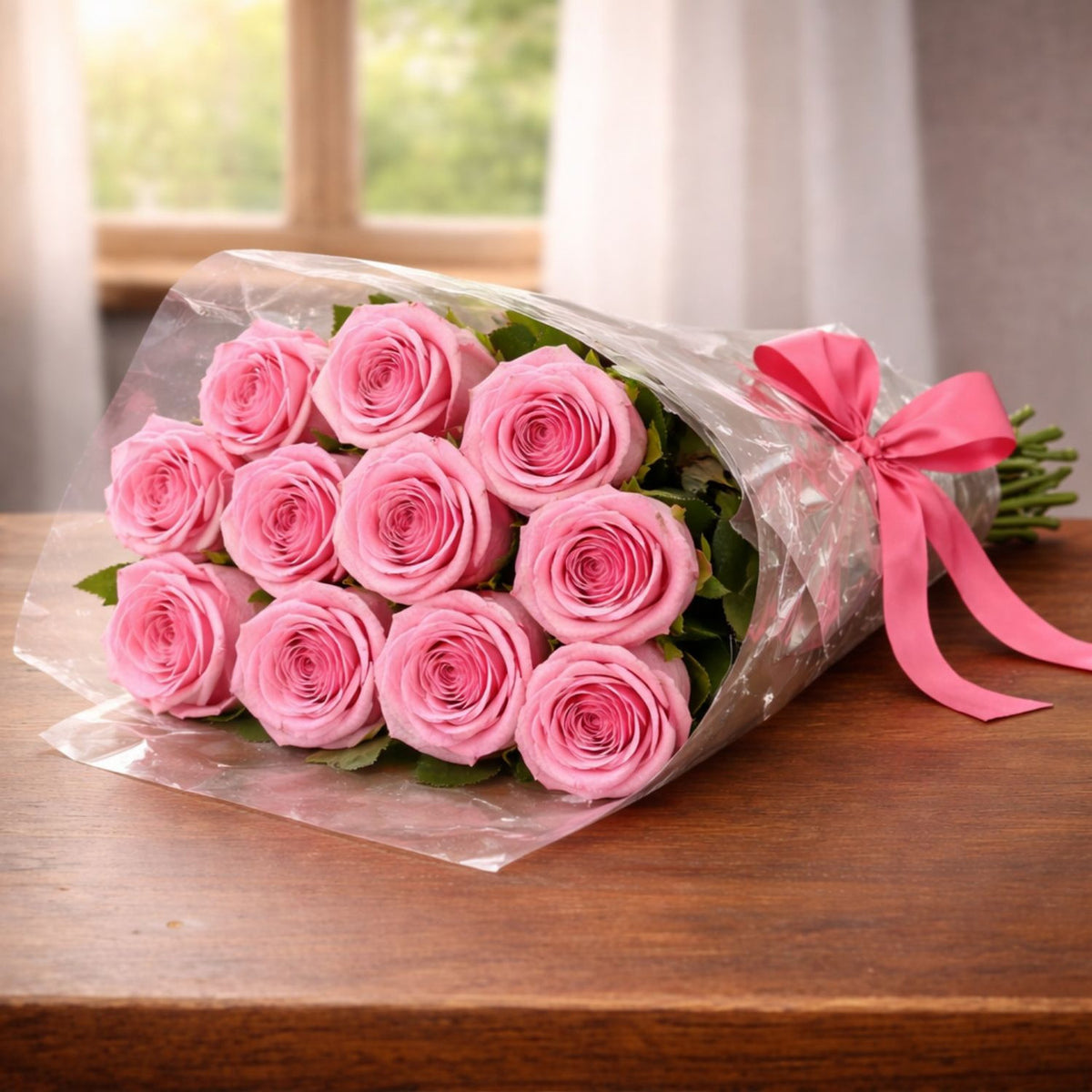 Pretty Pink Rose Bouquet
