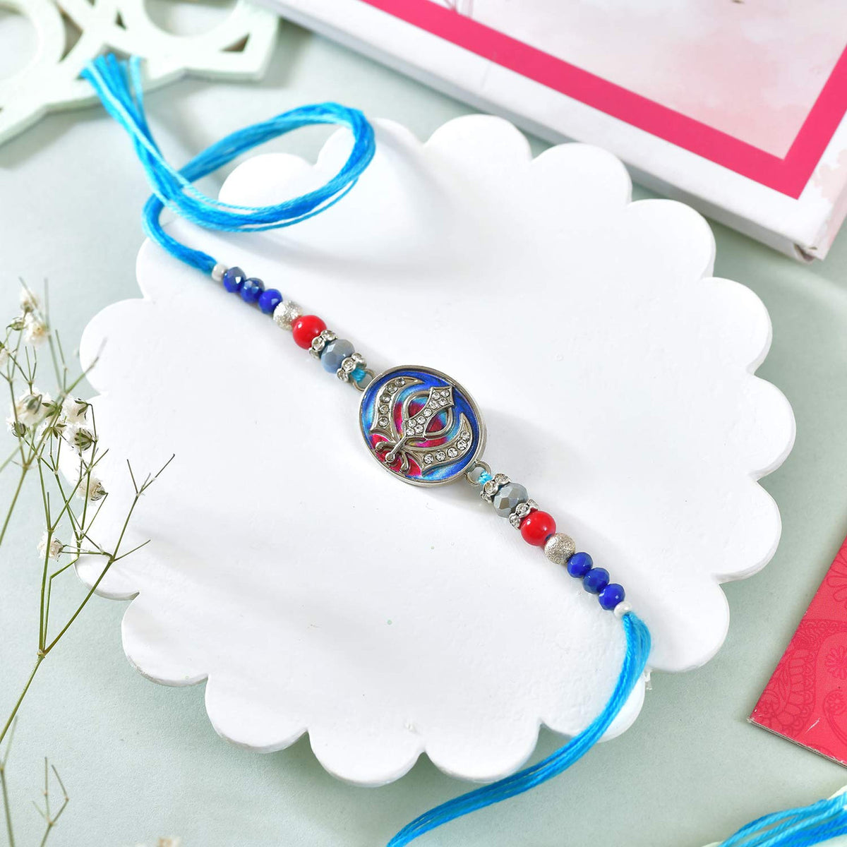 Ek Onkar Rakhi With Kaju Katli