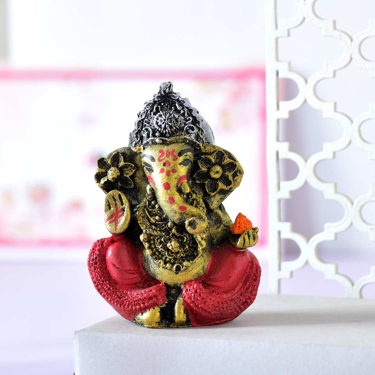 Floral Shaped Bhai Rakhi Festive Hamper