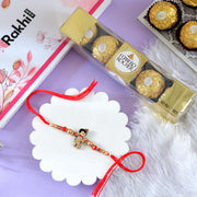 Chhota Bheem Beaded Kids Rakhi With Ferrero Rocher