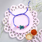 Tortoise Shape Kids Rakhi for Bhai