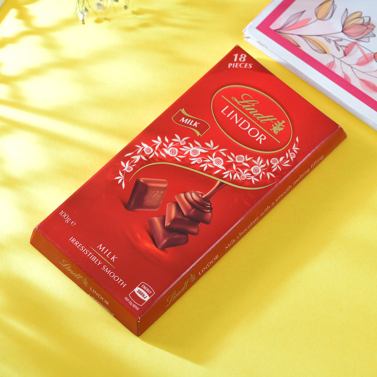 Two Elegant Rakhi with Lindt Lindor