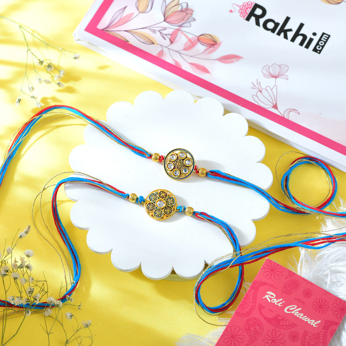 Set of 2 Splendid Rakhi