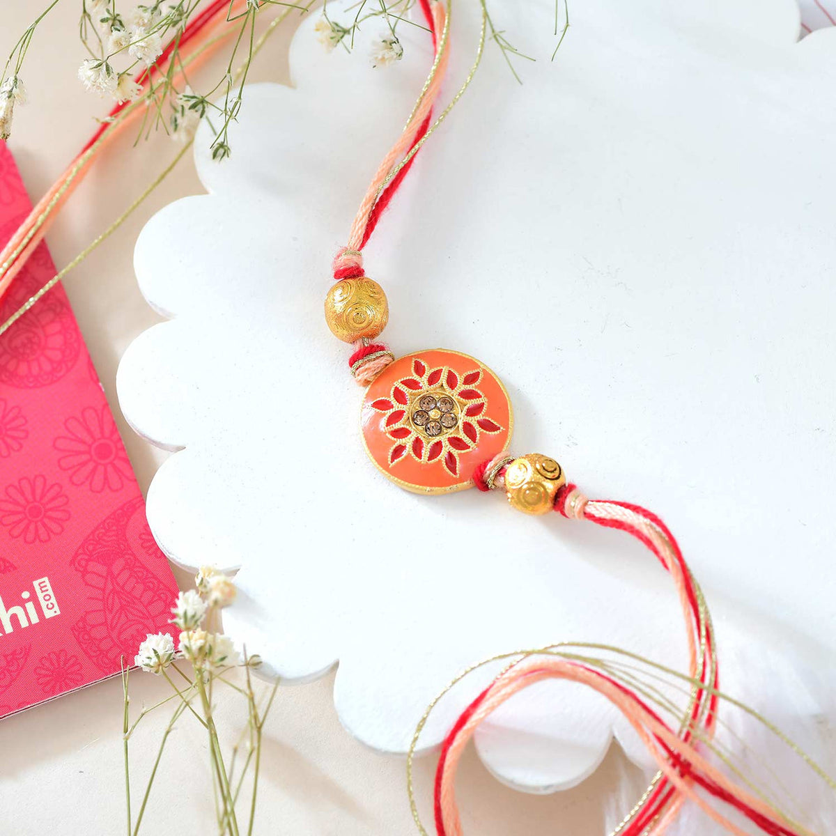 Set of 2 Colorful Rakhi For Brother
