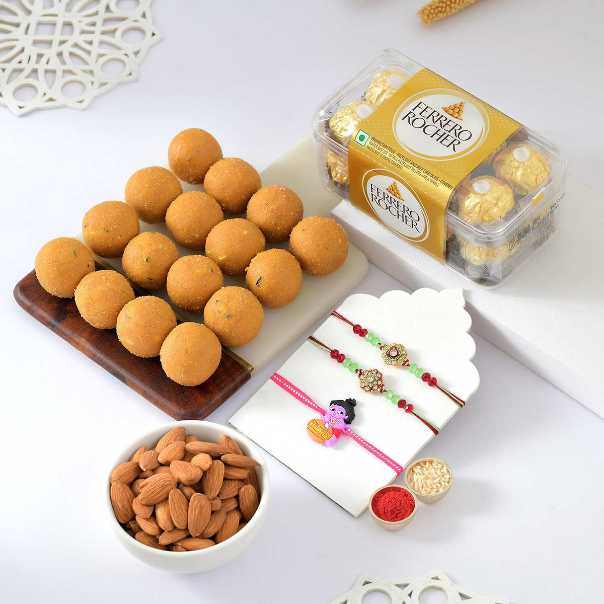 Exquisite Family Rakhi Hamper
