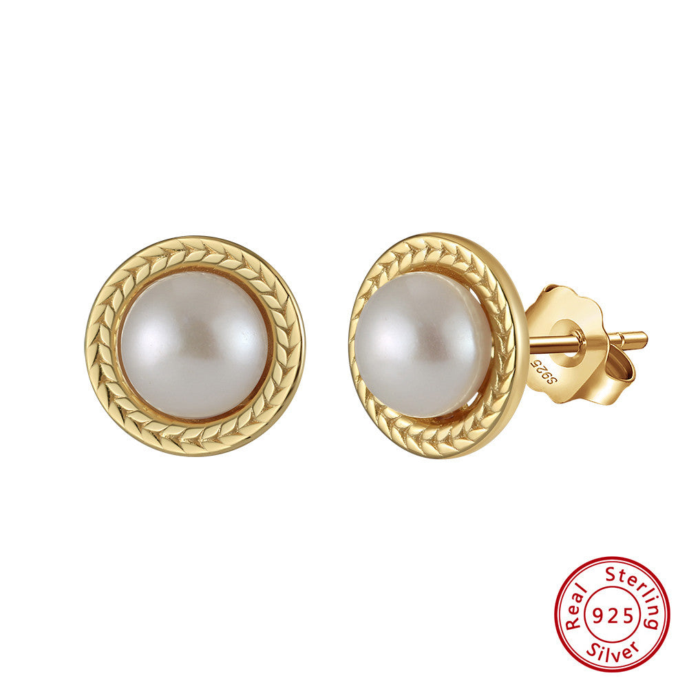 Elegant 14K Gold Plated Earrings
