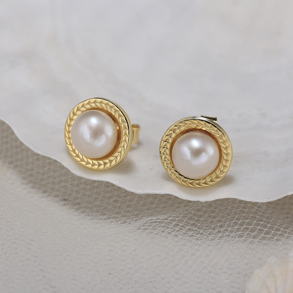 Elegant 14K Gold Plated Earrings