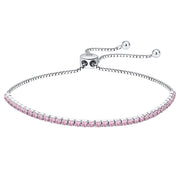 925 Sterling Silver Tennis Chain Bracelet