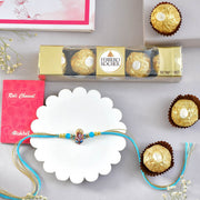 Ganesha Rakhi With Ferrero Rocher