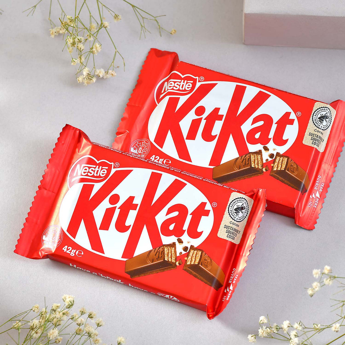 Bhai Dooj Thread with Colours & Chocolate Treats