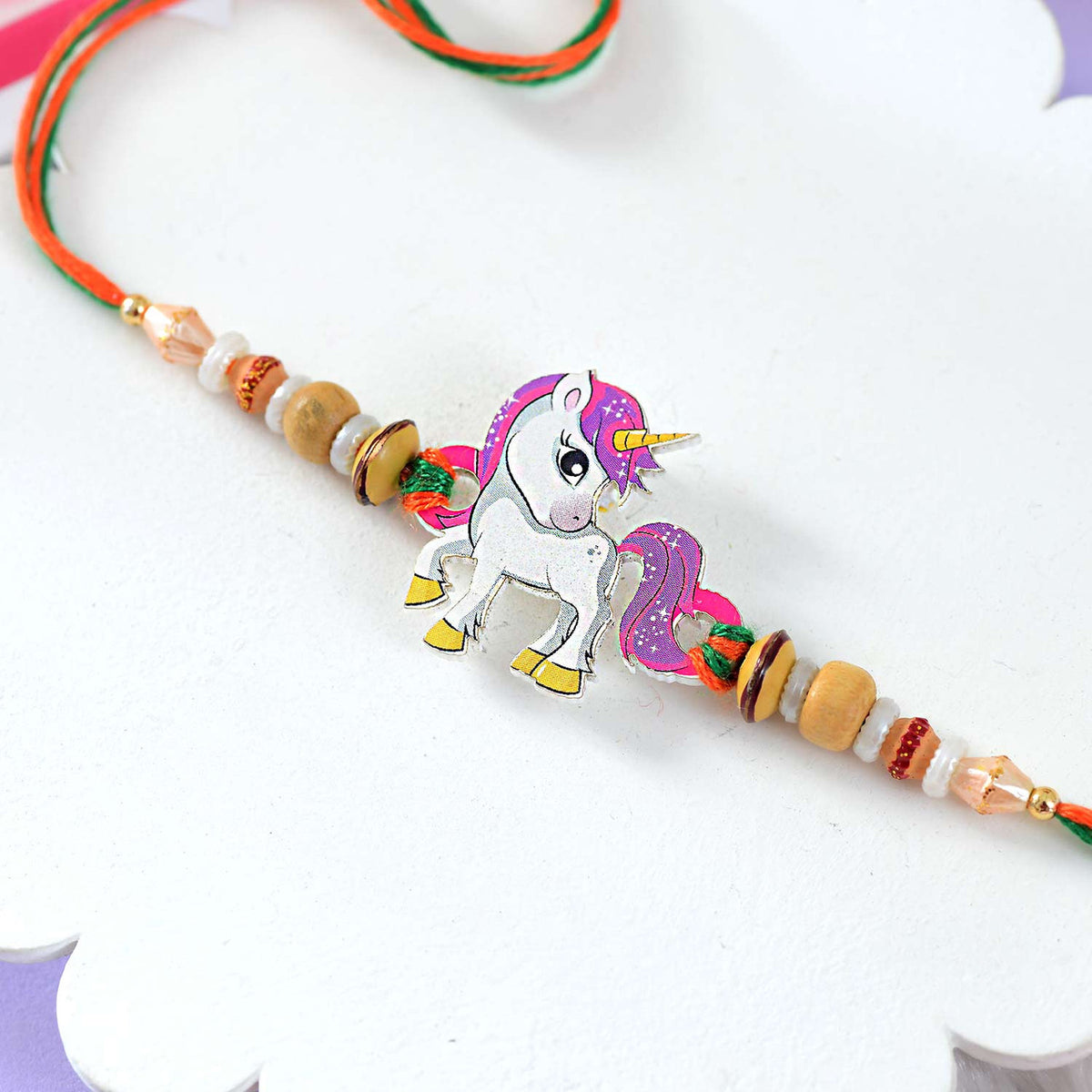 Cute Pony Shape Kids Bhai Rakhi