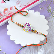 Cute Pony Shape Kids Bhai Rakhi