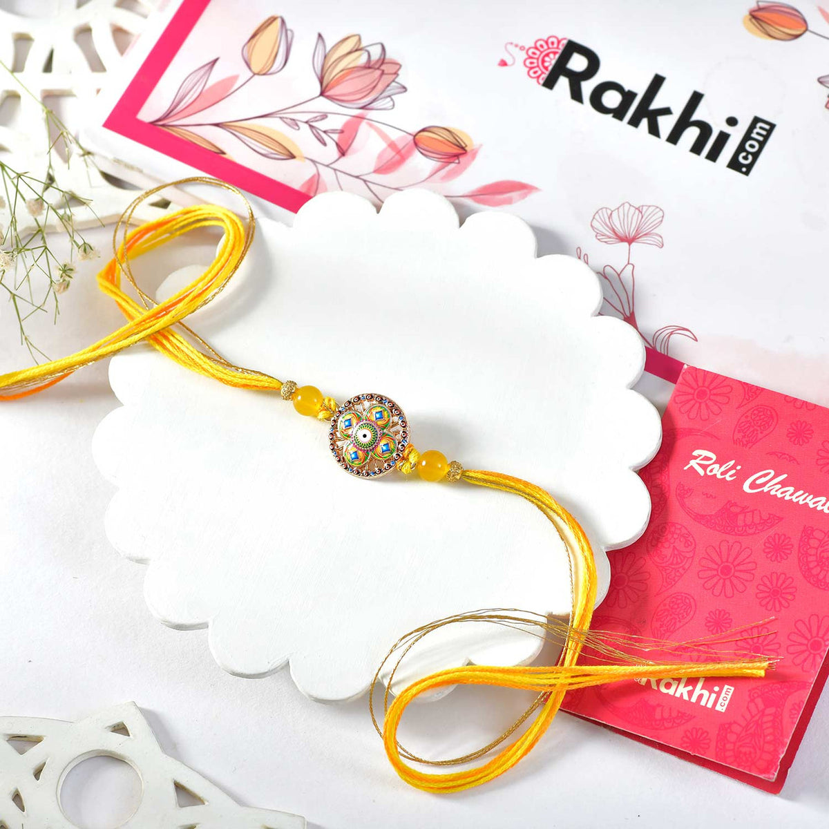 Royal Mandala Rakhi for Bhai