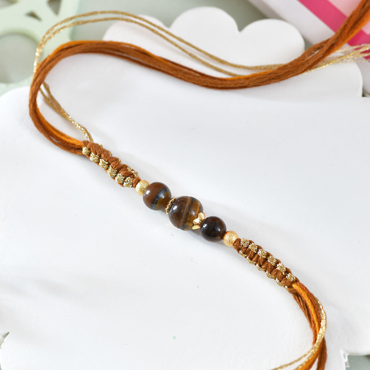 Tiger Eye Spiritual Bhai Rakhi