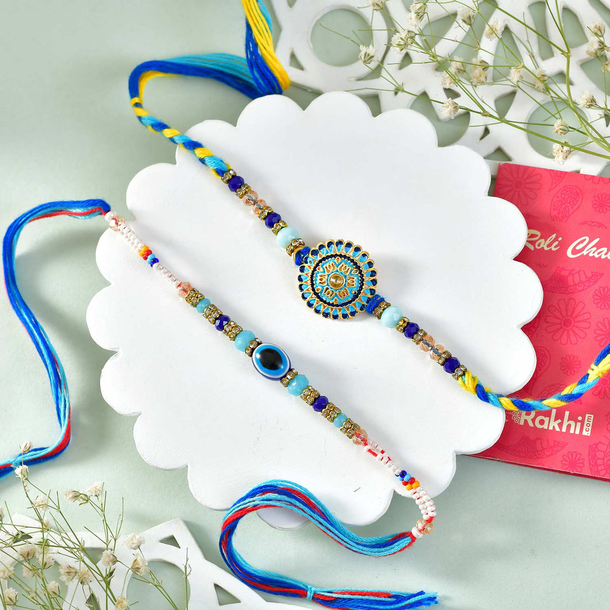 Raja Rani Rakhi with Dubai Chocolate