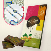 Raja Rani Rakhi with Dubai Chocolate