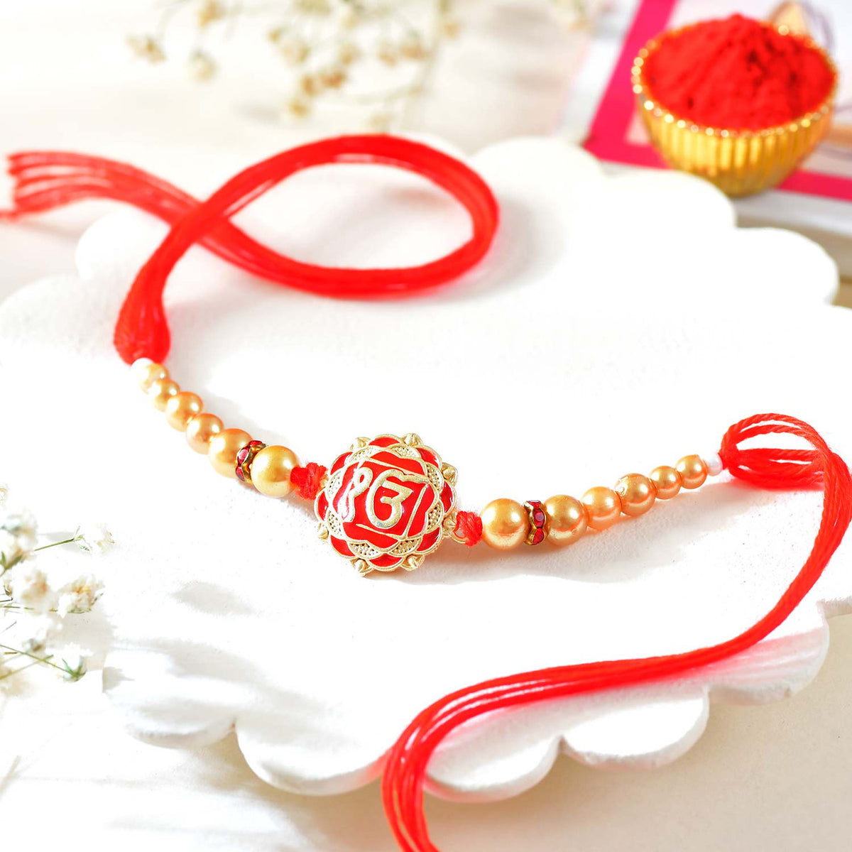 Set of 2 Punjabi Religious Rakhi