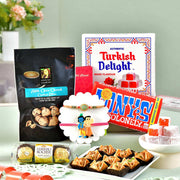 Kids Rakhi & Vibrant Rakhi Set Gourmet Hamper
