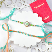 Elegant Beaded Thread Rakhi Combo