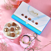 Bhaiya Bhabhi Rakhi With Lindt Master Chocolatier Collection