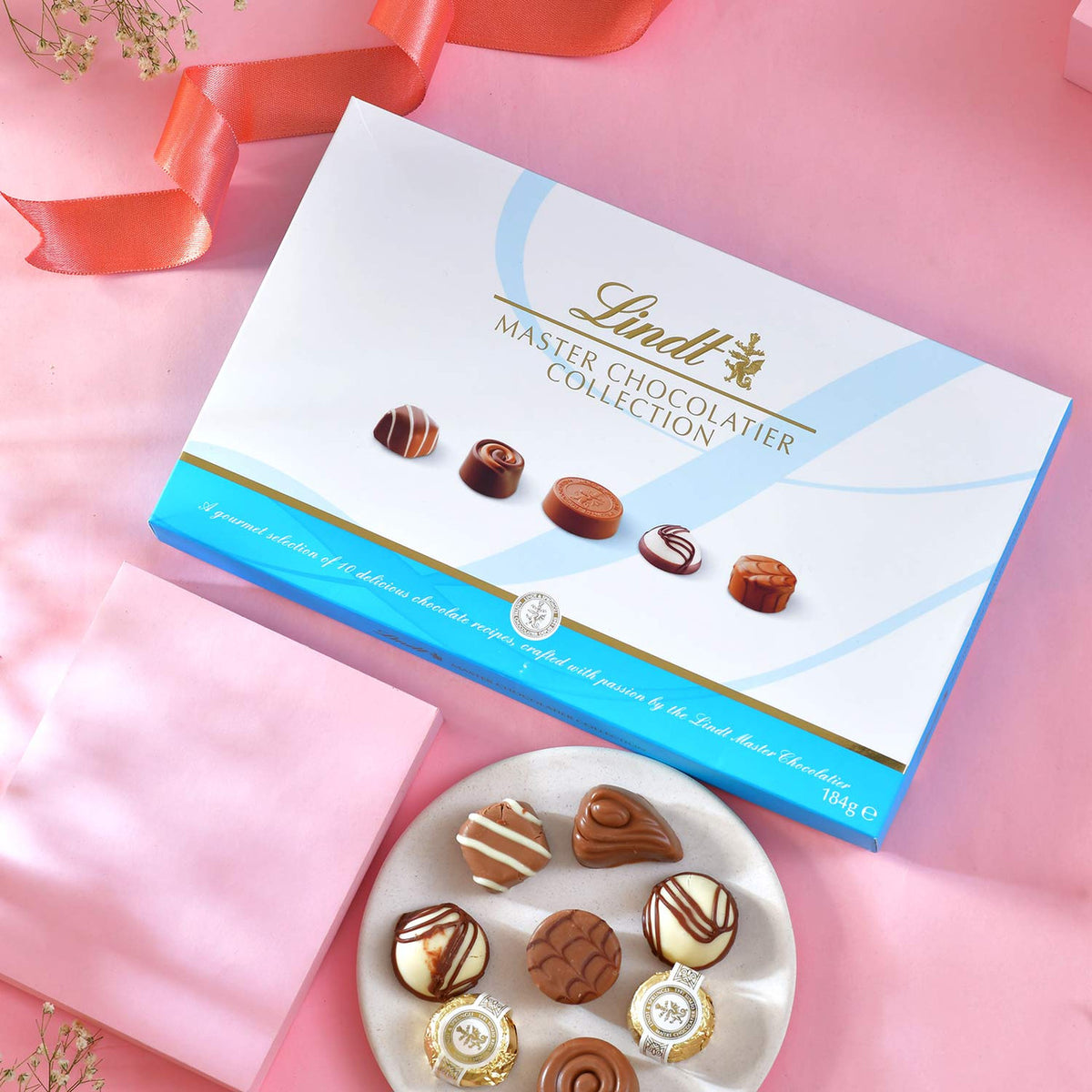 Bhaiya Bhabhi Rakhi With Lindt Master Chocolatier Collection