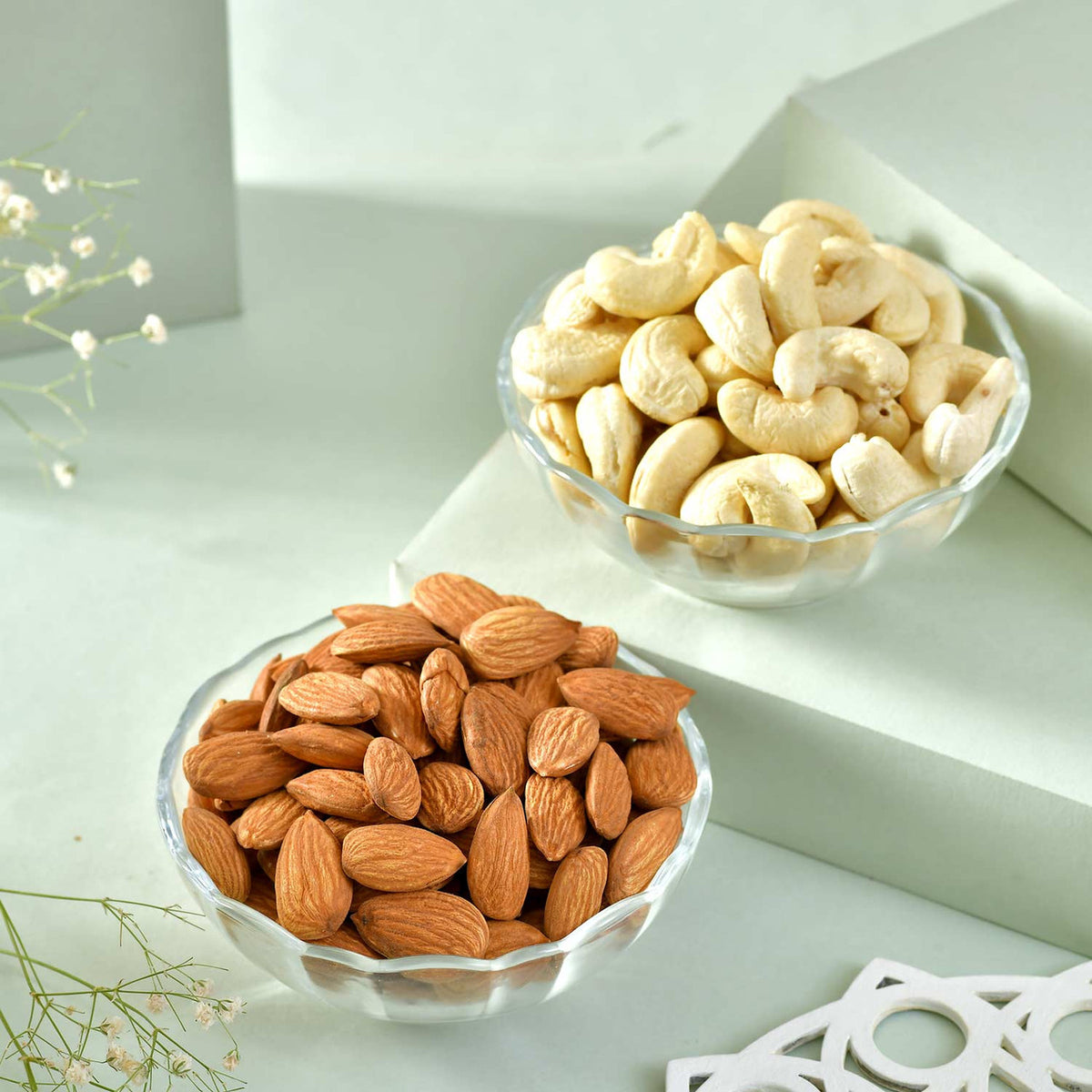 Festive Rakhi Gift Hamper with Gourmet Hamper & Candle