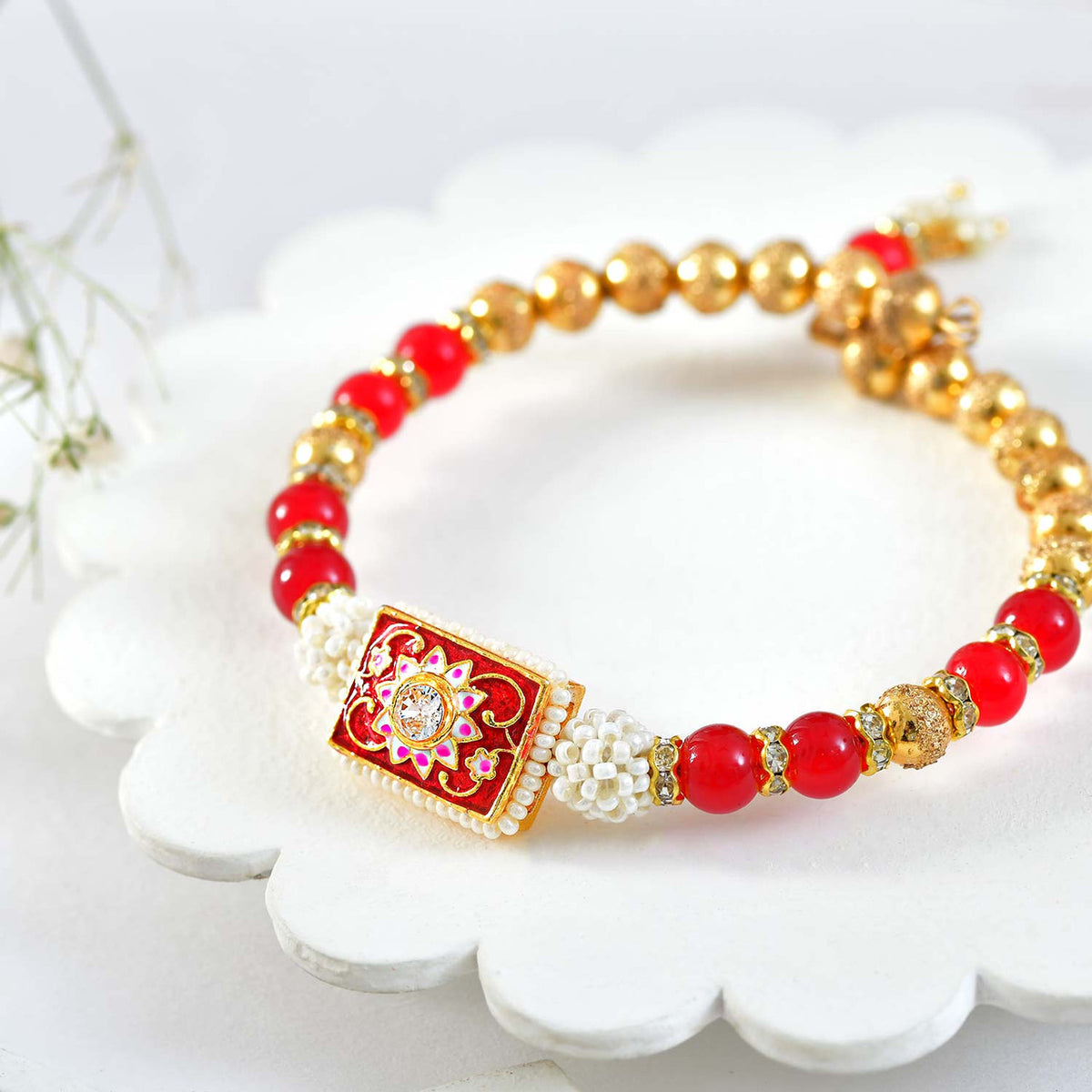 Set of Two Traditional Rakhi Bracelets