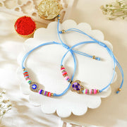 Colorful Bead Rakhi Set for Kids