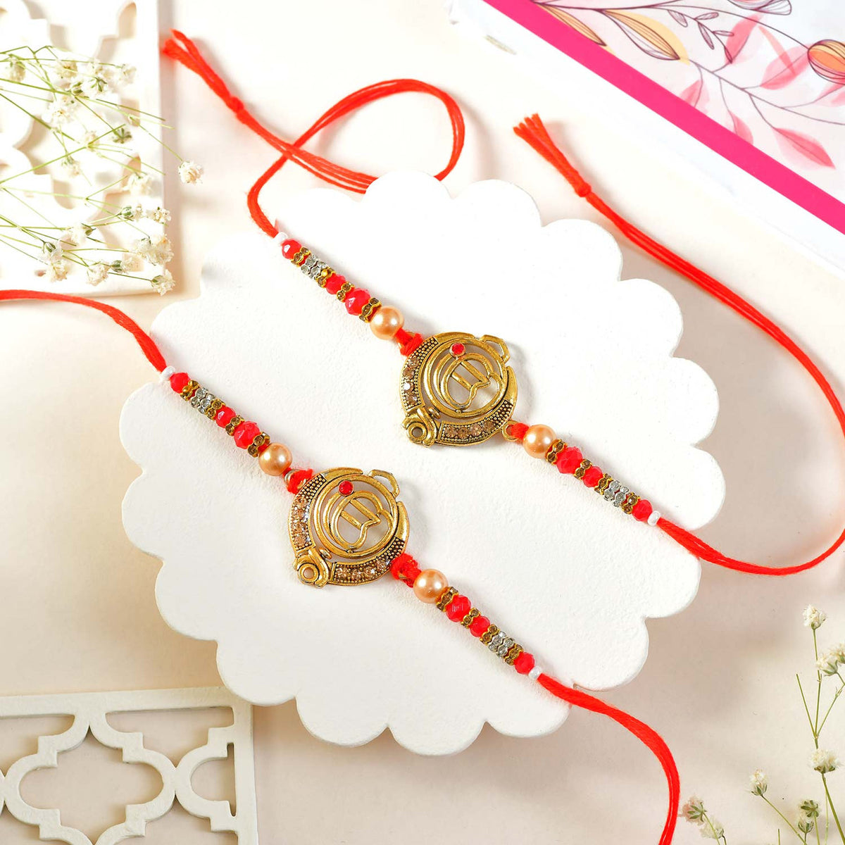 Ek Onkar Rakhi Set