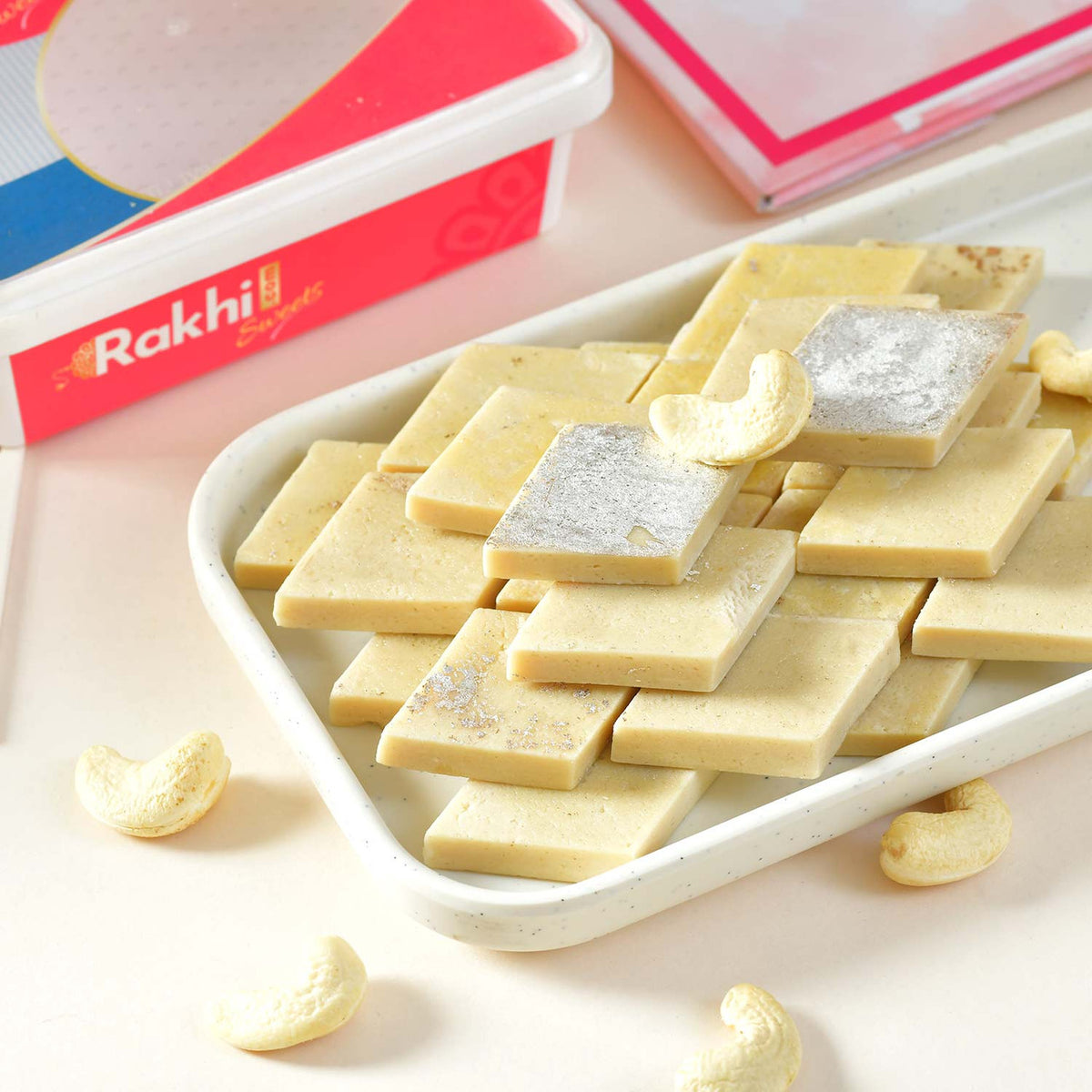 Ek Onkar Rakhi Set with Kaju Katli