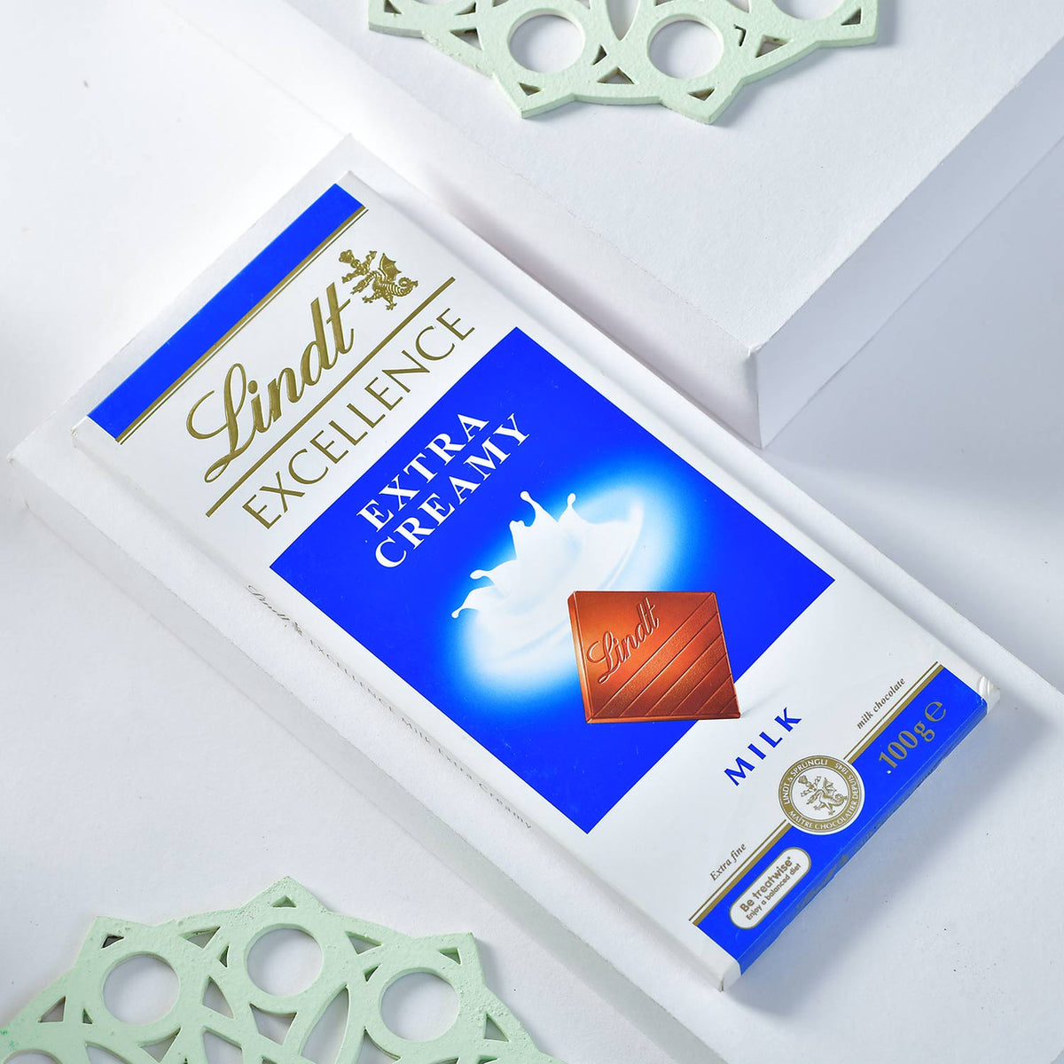 Set of Elegant Rakhi with Lindt Chocolate