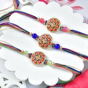 Set of 3 Ethnic Rakhi