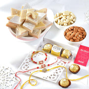 Bhaiya Bhabhi Lumba Rakhi Gourmet Hamper