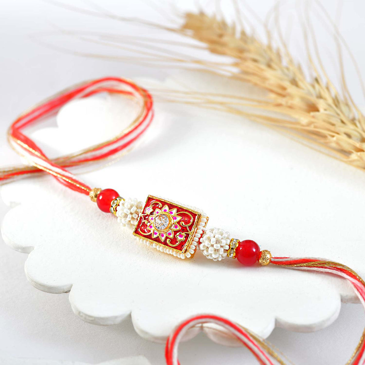 Bhaiya Bhabhi Lumba Rakhi & Designer Rakhi