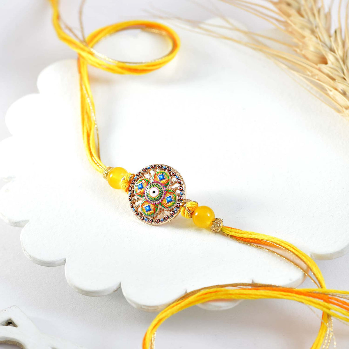 Bhaiya Bhabhi Lumba Rakhi & Designer Rakhi