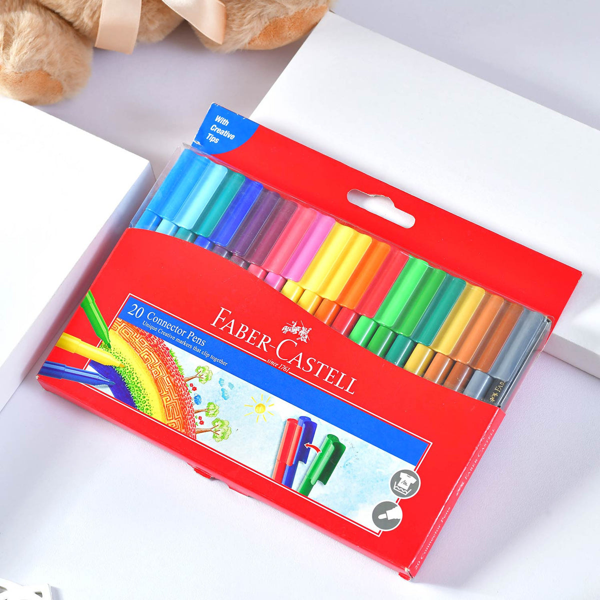 Rakhi Set with Teddy, Chocolate & Kids Colors